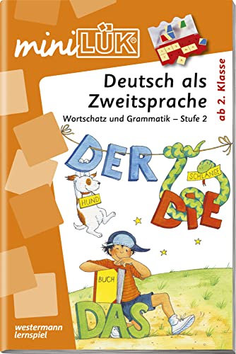 miniLÜK: Stufe 2 - Deutsch als Zweitsprache Deutsch als Zweitsprache (miniLÜK-Übungshefte: DaZ und DaF)