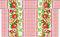 Sovie HOME Tischläufer aus Linclass® Airlaid Tischläufer 40cm x 4,80m, Garten Party Sommer Früchte, Erdbeeren