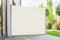 empasa Seitenmarkise Start 2.0 Sichtschutz Sonnenschutz Windschutz Markise ausziehbar für Garten, Balkon und Terrasse, mit Standfuß, Farbe:cremeweiß, Größe:160 x 300