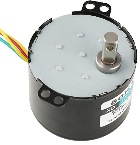 50KTYZ AC 220V 6-10w Moteur Synchrone à Aimants Permanents CW/CCW Moteur Electrique à Couple Elevé à Faible Vitesse (10rpm)