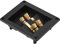 Tihebeyan Speaker Terminal Block Connector, Speaker Connector Connector Subwoofer Connector Copper Terminal Speaker Cable 4
