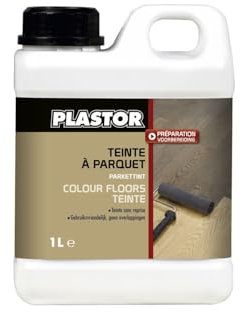 PLASTOR - Plastor Teinte à Parquet Colour Floors - 1L - Couleur CHENE MOYEN