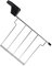 Operitacx Toaster Sandwich Clip Bun Warmer Toast Rack Stainless Steel Grill High Temperature Resistance