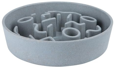 District 70 - Bamboo Dog Slow Feeder - Ice Blue - ø 28 cm