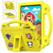 Tablet Case For iPad Mini 5/4/3/2/1 7.9 Kids Friendly DIY Cartton Doll with Kickstand Lightweight EVA Silicone Shockproof Cover Yellow