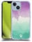 Head Case Designs Viola E Azzurro Aquarello Sfumato Custodia in Gel [Protezione di Grado Militare] Compatibile con Apple iPhone 14 E Compatibile con MagSafe
