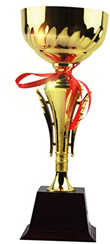 SWAYVES Trofeo Di Pallacane1 Pezzo Trofei Di Calcio Trofei Trofeo Di Metallo Coppa Trofeo Premio Coppa Trofeo Trofeo Di Gioco/a/16 * 40Cm