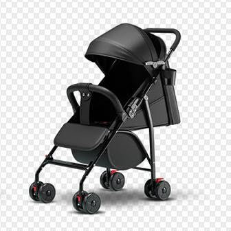 OHMG 2in1 Kinderwagen mit Gummireifen,22 kg,Wanne mit Memory-Knöpfen,Sitz mit Liegefunktion Wendbar Höhenverstellbar,Teleskopgriff,Klein Zusammenklappbar Kinderwagen,5-Punkt-Gurt