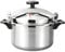 Olla de cocina de 3 L, olla a presión de aleación de aluminio con válvula de seguridad, clásica olla para cocina y restauración, para la mayoría de los tipos de placas (3L)