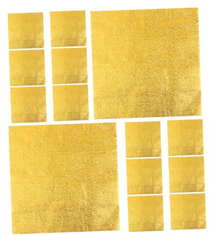 STOBAZA 100pcs Foil Aluminum Foil Paper for Chocolates and Caramel Sweets Easy to Use Freshness Retaining for and Baking