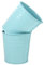 Toyvian 2 Pièces Pot de Fleurs succulentes en Fer forgé pour Plantation Usine Pot de Plante d'intérieur Seau Vase à Fleurs Vase végétal créatif Le Fer Sky-Blue