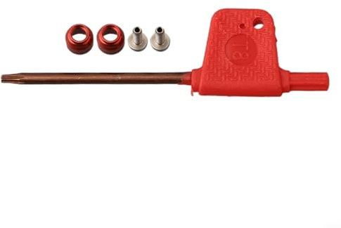 Besttoolifes Hydraulische Scheibenbremsen Stahlschlauch Fitting Set mit Vorrichtung zum Kürzen von Bremsschlauch und Wartung in Hydraulikbremse Oliveinsatz und Widerhaken für Set
