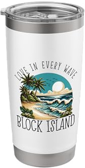 Love in Every Wave - Block Island Stainless Steel Insulated Tumbler