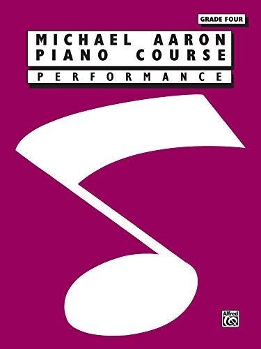 Michael Aaron Piano Course Performance Grade 4