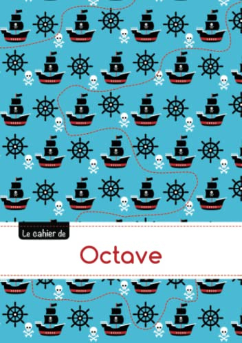 CAHIER OCTAVE SEYES,96P,A5 PIRATES