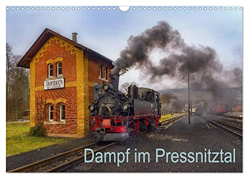 Dampf im Pressnitztal (Wandkalender 2026 DIN A3 quer), CALVENDO Monatskalender: Bilder der Pressnitztalbahn (CALVENDO Mobilitaet)