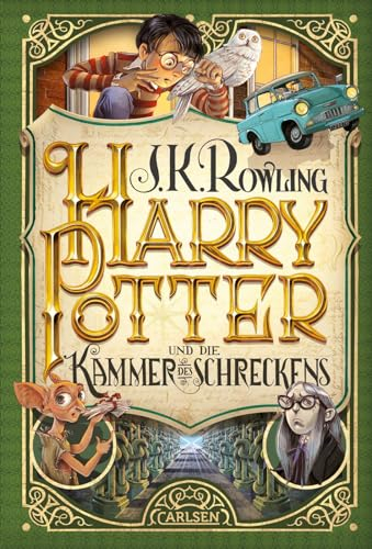 Harry Potter und die Kammer des Schreckens (Harry Potter 2): Kinderbuch-Klassiker ab 10 Jahren über Hogwarts und den bekanntesten Zauberer der Welt