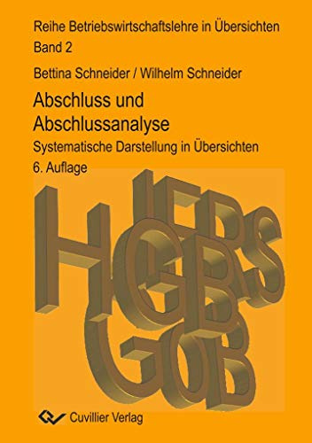 Abschluss und Abschlussanalyse: Systematische Darstellung in Übersichten