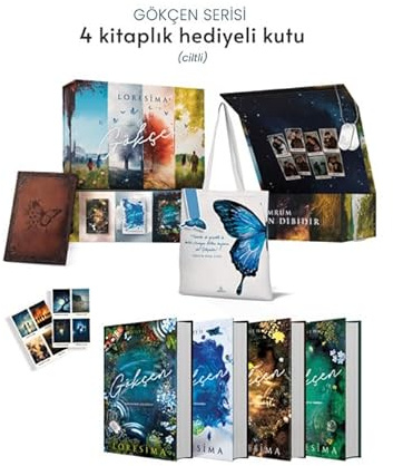 Gökcen Serisi - Hediyeli Kutulu Set, Ciltli - 4 Kitap Takim