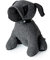 Blue Canyon Max Dog Door Stop| Sand Stuffed Door Stopper| Heavy Door Stopper Animals| 1kg| Polyester Fabric Door Stopper for Bedroom, Drawing Room, Outdoor| Elegant Home Décor (Grey)