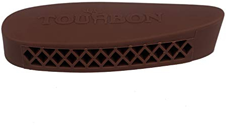 TOURBON Shotgun Extension Buttpad Silicone Gun Buttstock Recoil Pad (Brown (Pack of 1))
