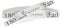 ABA Group Half-moon Nail Files Different Gradation & Pack Sizes (10pcs 180/240)
