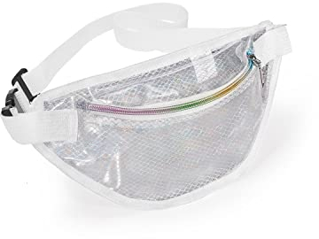 LIVACASA Bauchtasche Damen Gürteltasche Kinder Wasserabweisend Hüfttasche Schultertaschen Mädchen Umhängetaschen Handytasche Tasche Party Fest Reise Gitter