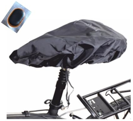 Ventura Universal Satteldecke Sattelüberzug Regenschutz mit Tasche inkl. Schlauchflicken