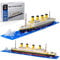 Seyaom Titanic Ship Model Building Block Sets, Micro Mini Blocks for Kids & Adults Gift(1860Pcs)