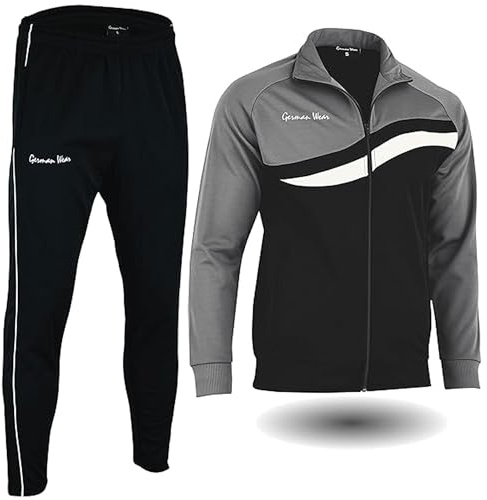 German Wear STRIKER Herren Trainingsanzug Sportanzug Jogginganzug Doppellagig