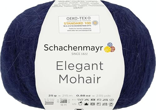 Schachenmayr Elegant Mohair, 25G marine Handstrickgarne