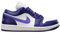 AIR JORDAN Nike 1 Low UNC Scarpe da Basket da Donna, Sky J Purple/Action Grape-Sail, 40, Sky J Purple Action - Vela D'uva, 40 EU