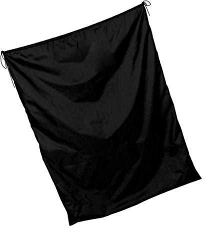 Aufbewahrungstasche mit Kordelzug, wasserdicht, 70 x 90 cm, Schwarz