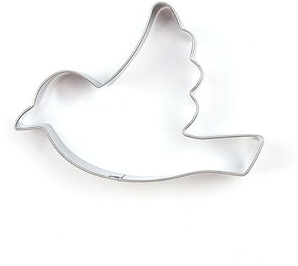 Zerodeko 4stücke Edelstahl-keksausstecher Vogelform Taube DIY Schokoladenform Kuchenform Backform Muffinform Dessertform Edelstahlform Für Kekse Schokolade Fondant Backen