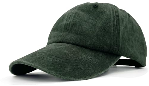 AHLPO Baseball Cap Herren Damen - Vorgewaschen, Einstellbare Basecap, Unisex Schildmütze für Freizeit Outdoor Sport Tennis Golf Reisen, Baseballkappe Sonnenschutz Cap Herren Damen (Armeegrün)