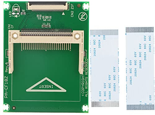 HELEVIA 1,8 Zoll 50 Pin Compact Flash CF Speicherkarte auf ZIF CE Adapter SSD HDD Adapterkarte