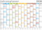 Jahresplaner 2026 - Wandplaner Kalender - Giant XXL Poster - Grösse 140x100 cm