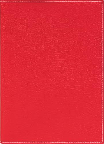 BRUNNEN Buchkalender Mod. 781 '26 | A4, Kunstleder, rot