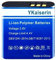 High-Performance Waterproof Camera Battery Compatible for Olympus Tough TG-1 TG-2 TG-3 Red TG-6 TG-4 TG-5 SH-1 SH-50 SH-60 XZ-2 SP-100EE Camera Ultra-Power 1800mAh Li-90B Li-92B