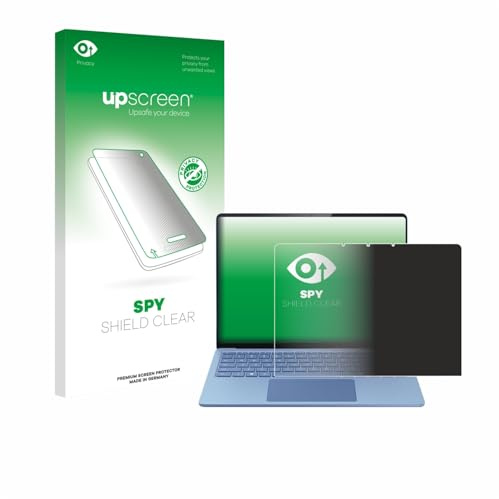 upscreen Blickschutzfolie für Microsoft Surface Laptop 13.8 2025 | Anti-Spy Displayschutz Made in Germany Privacy Screen Protector Sichtschutz Blaulichtfilter Klare Folie