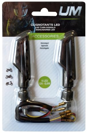 UM LED Blinker 9LED SMD / 12V 0.6W - Zugelassen vorne und hinten