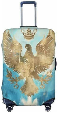 HMBGFW Durable Luggage, Cover Suitcase Covers For Luggage Protective And Stylish Luggage Protector Flag Of Geneva State, Flag Of Geneva State, M