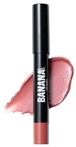 Banana Beauty Lip Butter 2.0 (Browny) – Pflegender Lippenstift – Feuchtigkeitsspendende Lippenbutter mit Hyaluronsäure und Jojobaöl – Veganer & Tierversuchsfreier Lippenstift