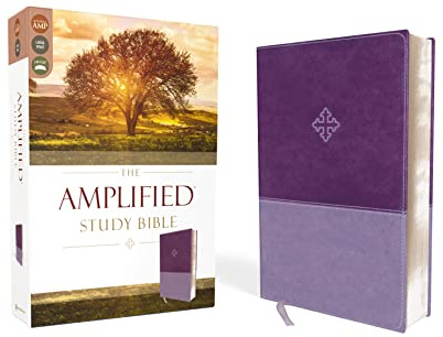 The Amplified Study Bible, Leathersoft, Purple
