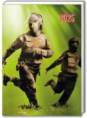 Banksy 2025 – Tischkalender: Original Gifted Stationery-Desk Diary [Wochenkalender]