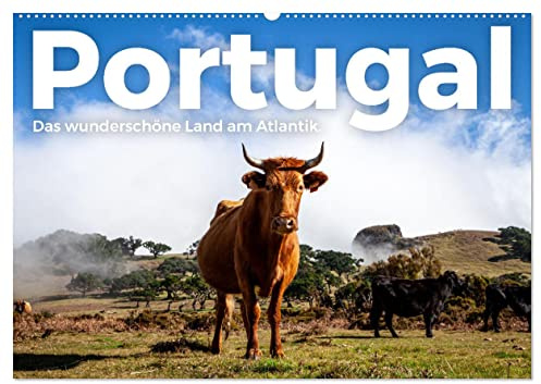Portugal - Das wunderschöne Land am Atlantik. (Wandkalender 2026 DIN A2 quer), CALVENDO Monatskalender: Eine fröhliche Entdeckungsreise nach Portugal. (CALVENDO Orte)