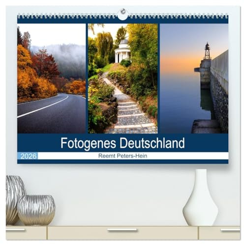 Fotogenes Deutschland (hochwertiger Premium Wandkalender 2026 DIN A2 quer), Kunstdruck in Hochglanz: Einige der schönsten, bekannten und weniger bekannten Ecken Deutschlands (CALVENDO Orte)