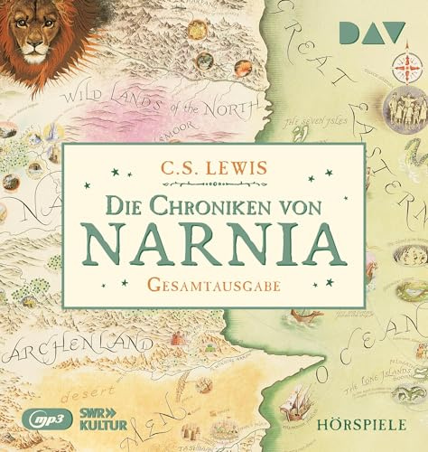 Die Chroniken von Narnia – Gesamtausgabe: Hörspiele mit Friedhelm Ptok, Valery Tscheplanowa, Martin Brambach, Carmen-Maja Antoni u.v.a. (7 mp3-CDs)