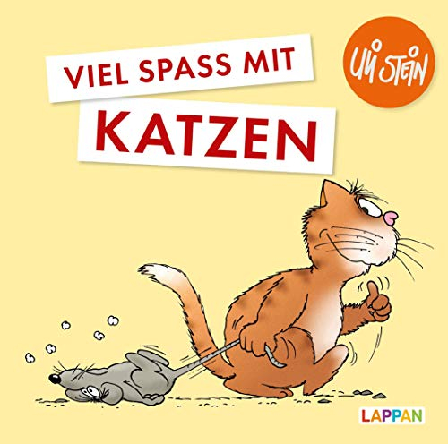 Uli Stein für Tierfreunde: Viel Spaß mit Katzen: Lustiges Geschenkbuch für Katzenfreunde und Samtpfoten-Fans - mit witzigen Cartoons und Texten
