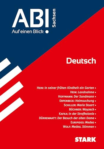 STARK Deutsch - Abi - Auf einen Blick! 2026 Sachsen (Skripte / Abi - Auf einen Blick!)
